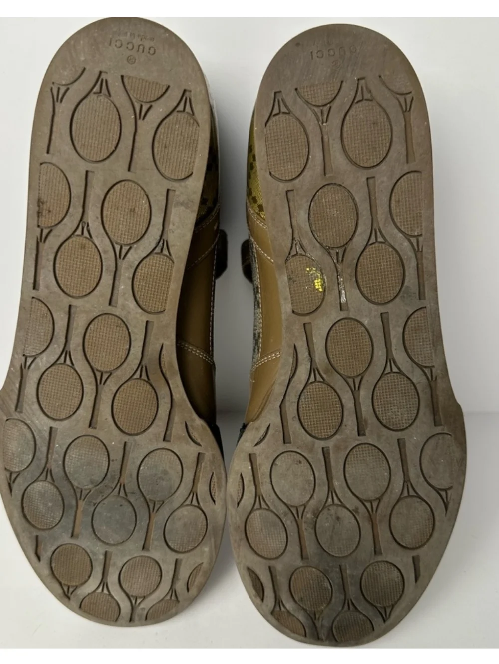 Gucci Men’s Brown 83 High-Top Sneakers Size EU 41 US 7.5 - Picture 5 of 12